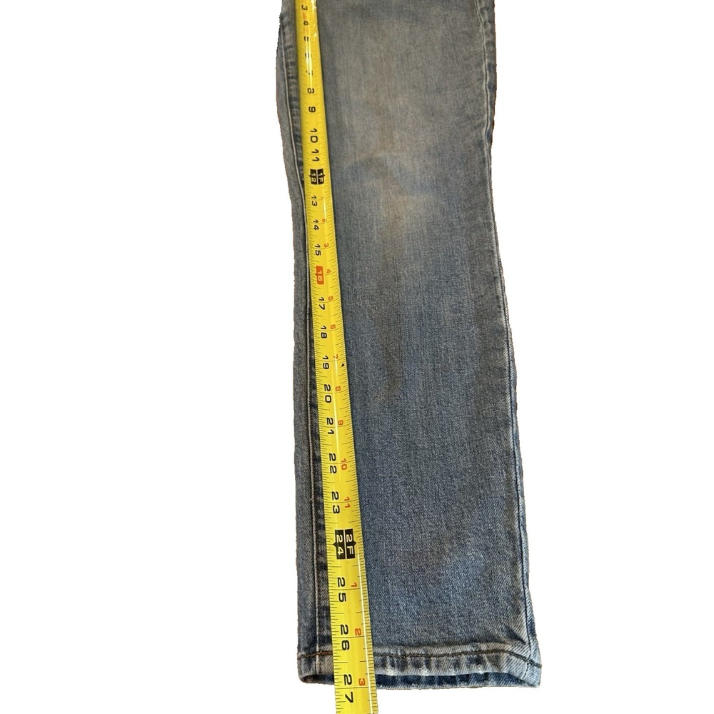 Madewell Womens Jeans Blue High Rise Skinny Stretch Light Wash Denim Size 28 - Picture 8 of 8